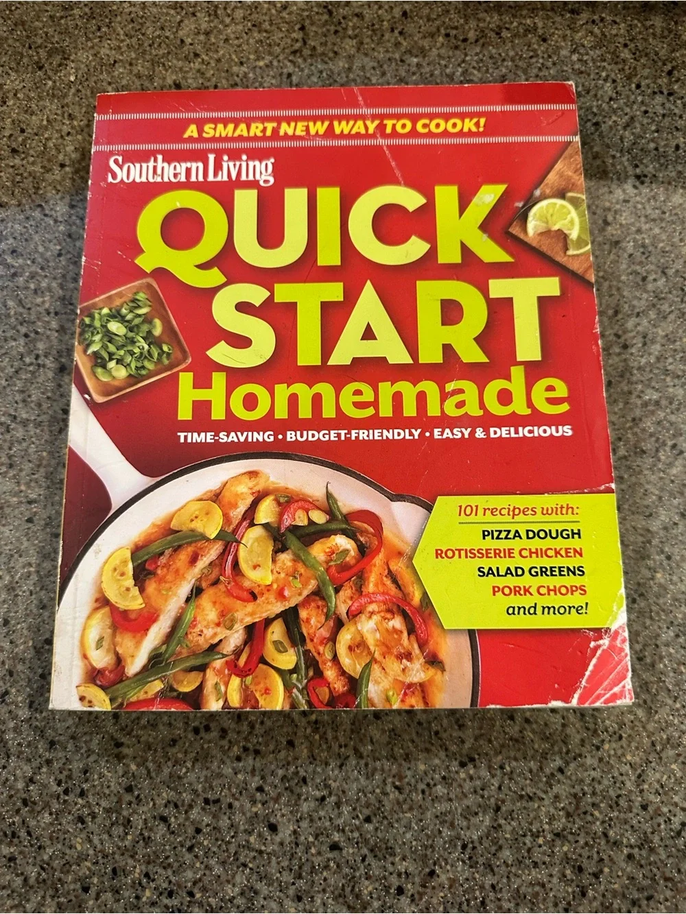Southern Living Quick Start Homemade Cookbook - Red
